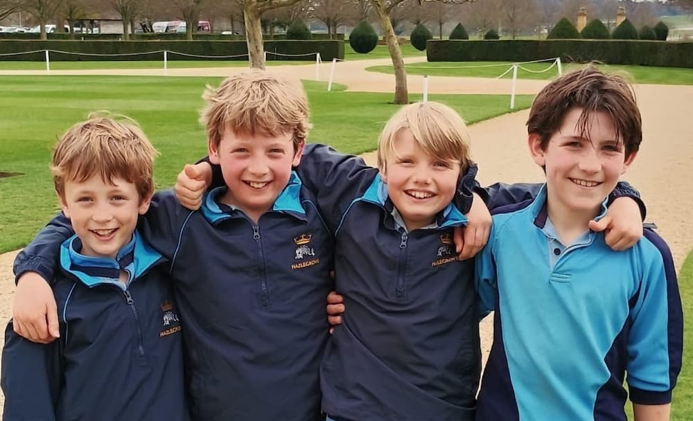 Pupils cycle over 130 miles from Bodmin to Hazlegrove Prep School for Charity